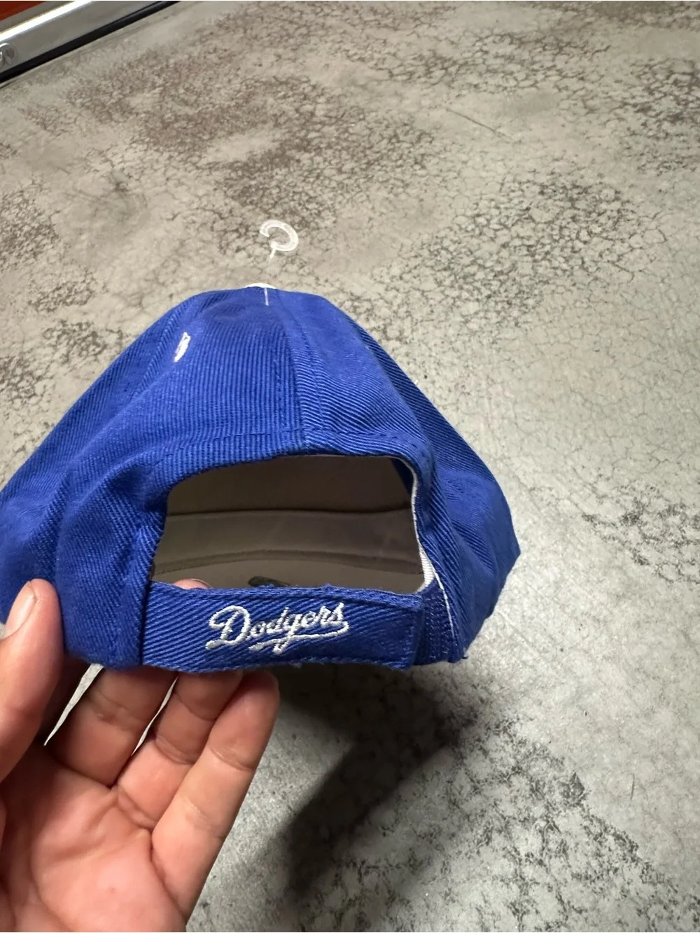 Vintage Los Angeles Dodgers 5 Times Champs Embroidered Strap Back Hat New